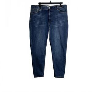 Westbound Skinny Jeans in Blue Denim, Size 16R